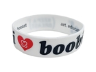 i love boobies! Classic Bracelet-Skater Boi White / Black